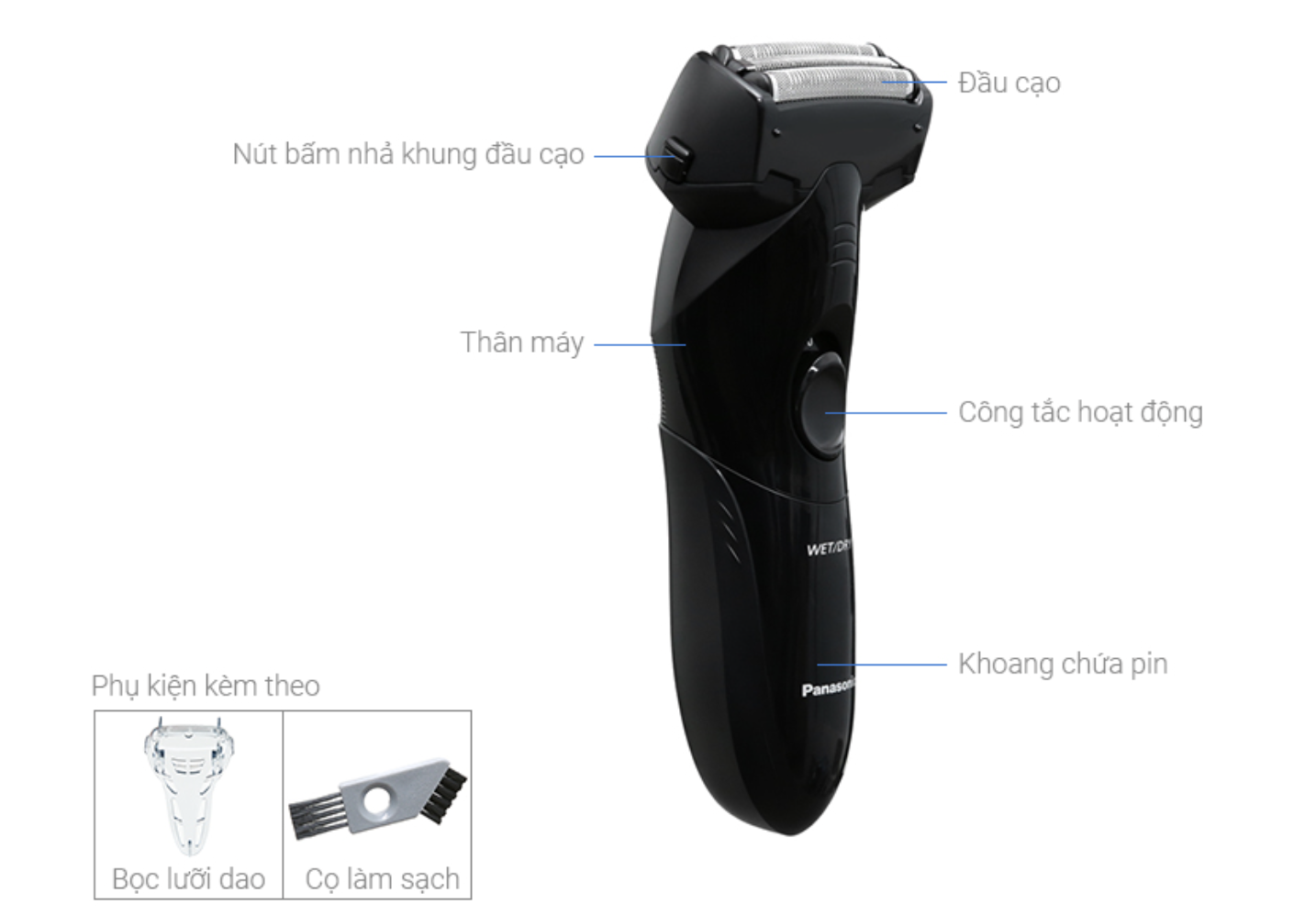Máy Cạo Râu Panasonic ES-SL10-K401 