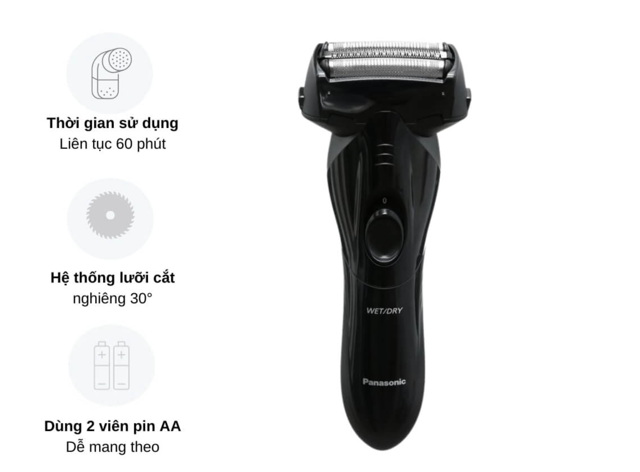 Máy Cạo Râu Panasonic ES-SL10-K401 