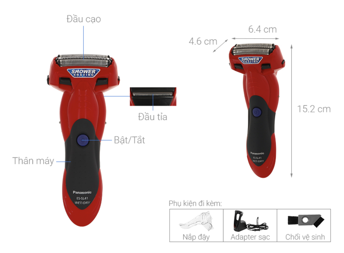 Máy Cạo Râu Panasonic ES-SL41-R453 