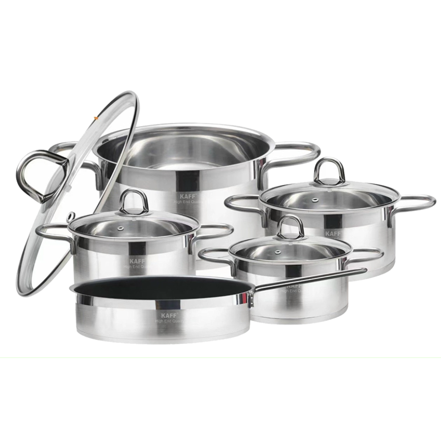 Bộ Nồi Chảo Inox 304 KF-ST09304 5 Món 9