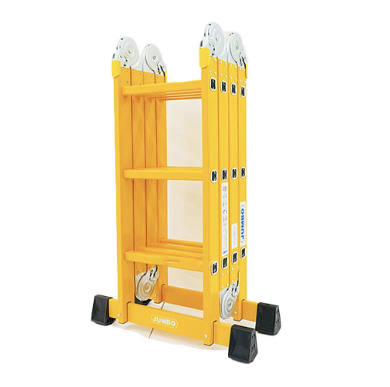 Thang nhôm gấp 4 đoạn Jumbo B303