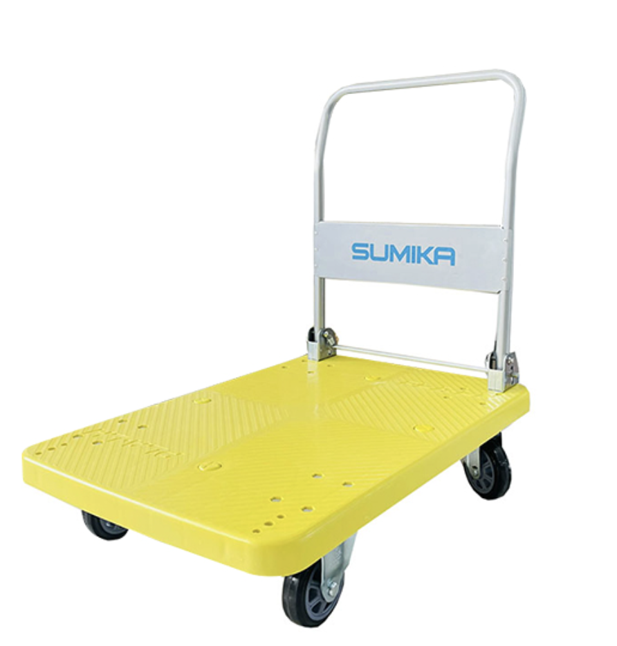 Xe đẩy hàng 4 bánh sàn nhựa SUMIKA T500