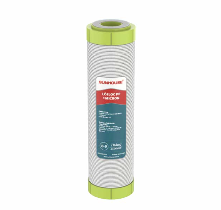 Lõi lọc R.O Sunhouse số 3 PP 1 Micron