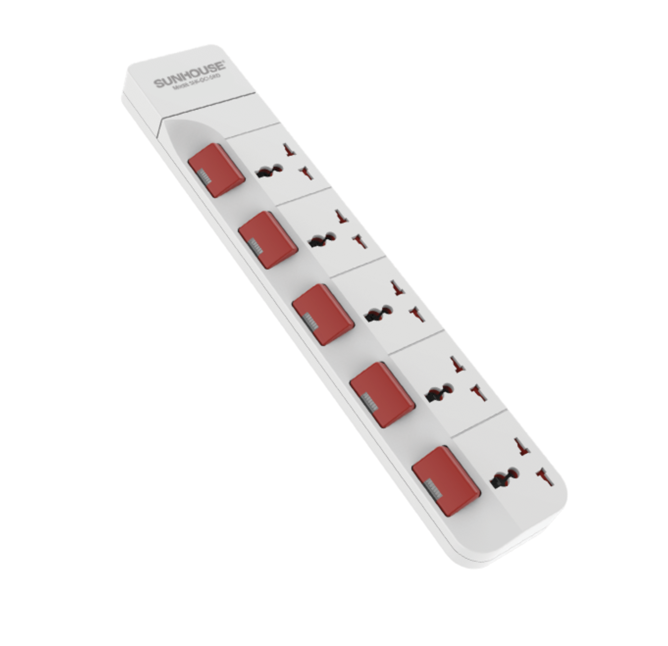 Ổ cắm điện Sunhouse SHE-OC1-5RD