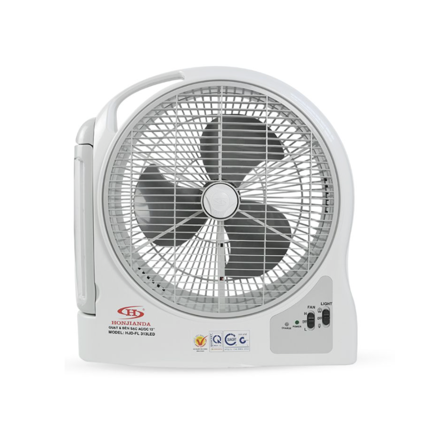 Quạt sạc Honjianda HJD-FL313 LED 2B