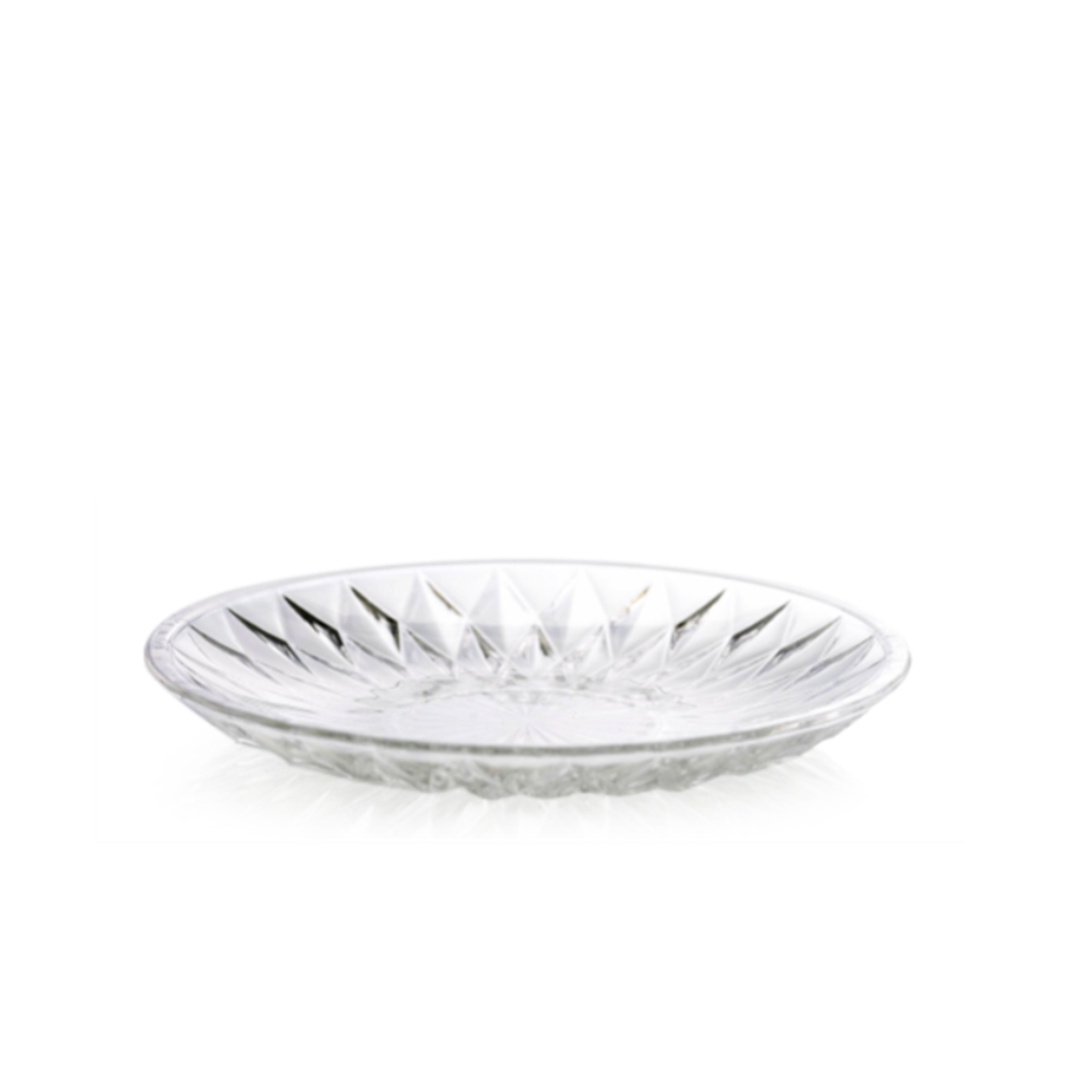 Đĩa Khía Thủy Tinh Ocean Diamond Plate P00172 - 22.5cm Chính Hãng