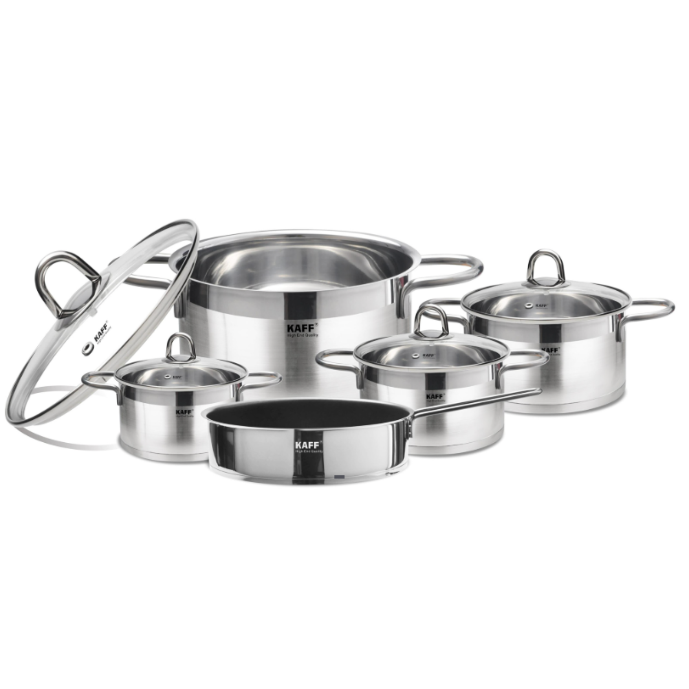 Bộ Nồi Inox 304 KAFF KF-STG005304 5 Món