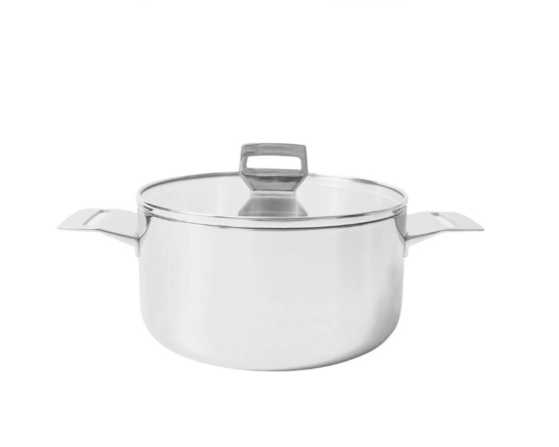 Nồi đúc inox 3 lớp đáy liền Try-Ply Kaiyo size 18cm KIC-3369