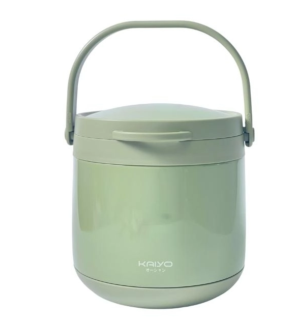 Nồi ủ chân không Kaiyo màu xanh mint-green dung tích 4,5L KTC-3246