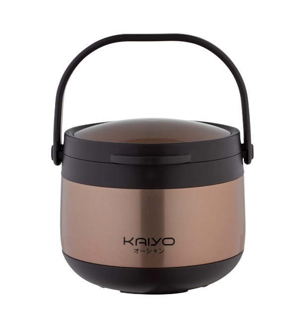 Nồi ủ chân không Kaiyo màu vàng, dung tích 3,0 lít KTC-3239