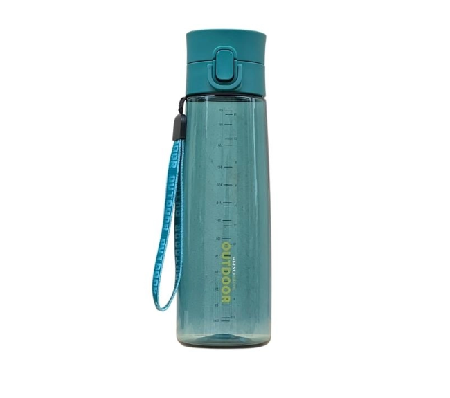 Bình nước thể thao Tritan Kaiyo màu xanh KWB-8180