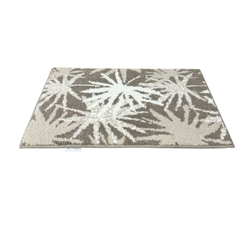 Thảm microfiber siêu thấm có chống trượt Kaiyo, 50x70 cm màu ghi KBM-9224